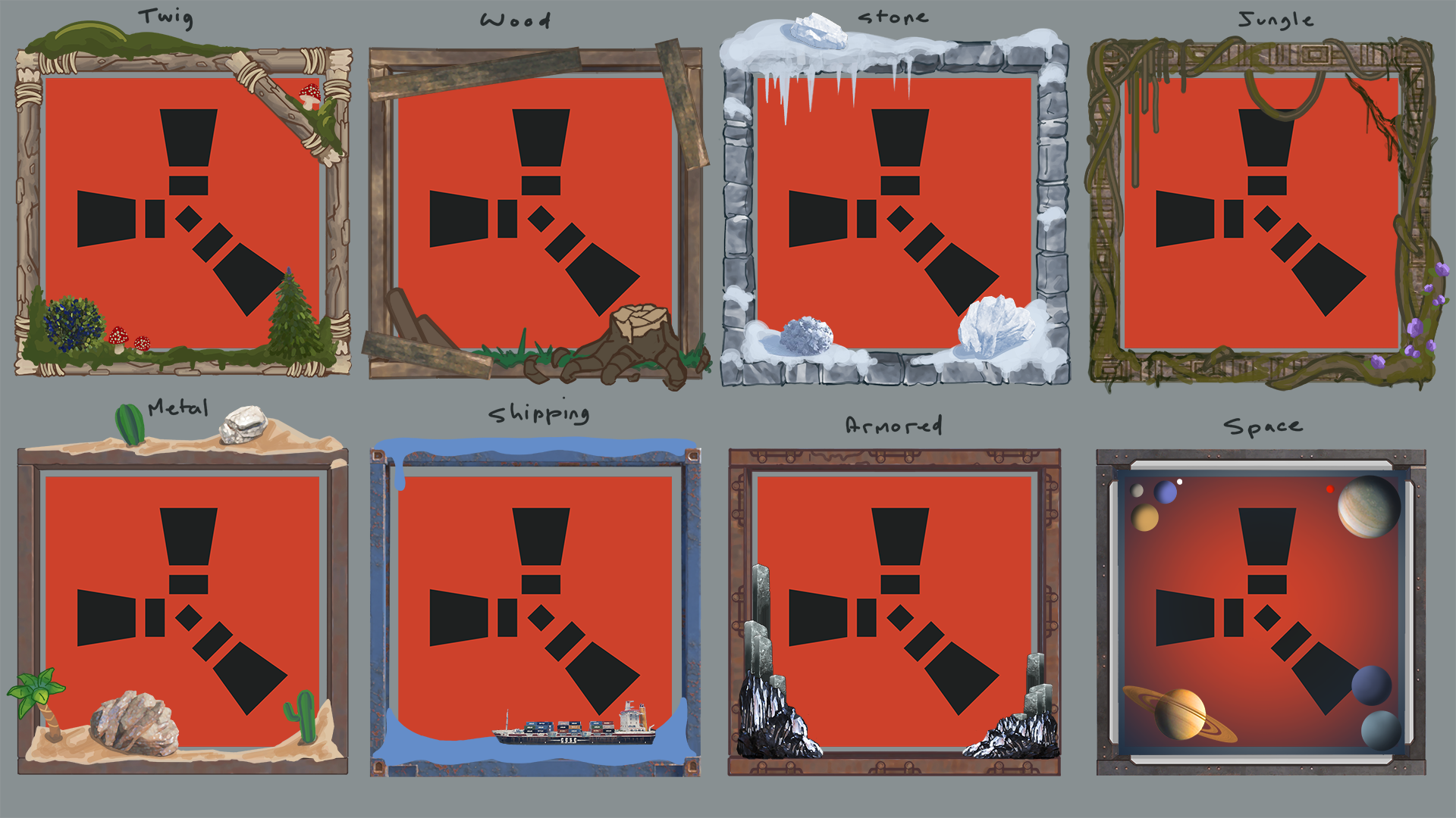 Frames alt text